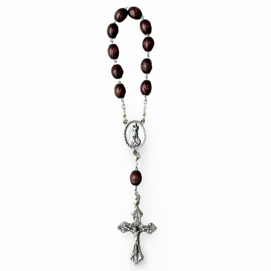 Wooden Fatima Decade Rosary