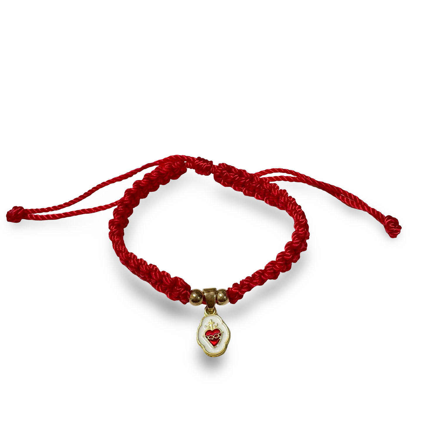Red Cord Detente Adjustable Bracelet