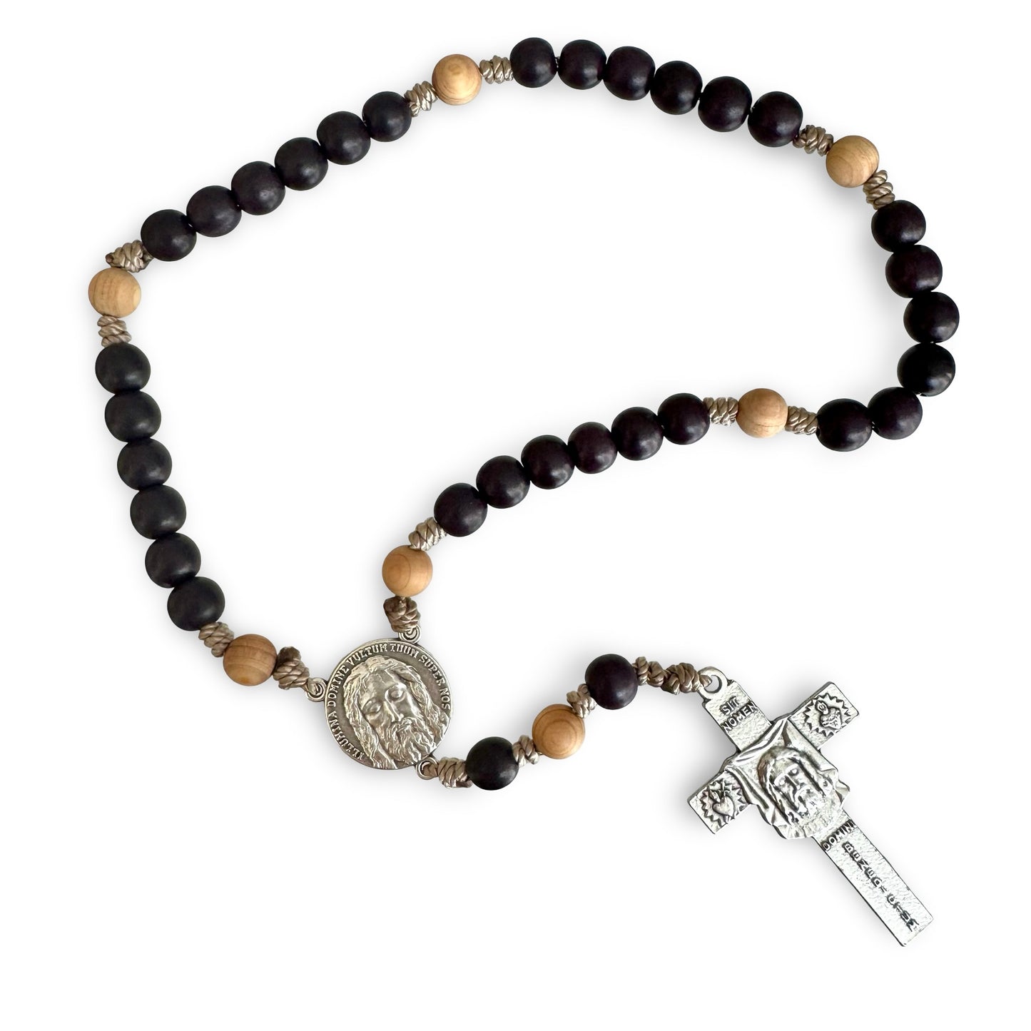 Chaplet of the Holy Face with Holy Face Crucifix - made by SCTJM