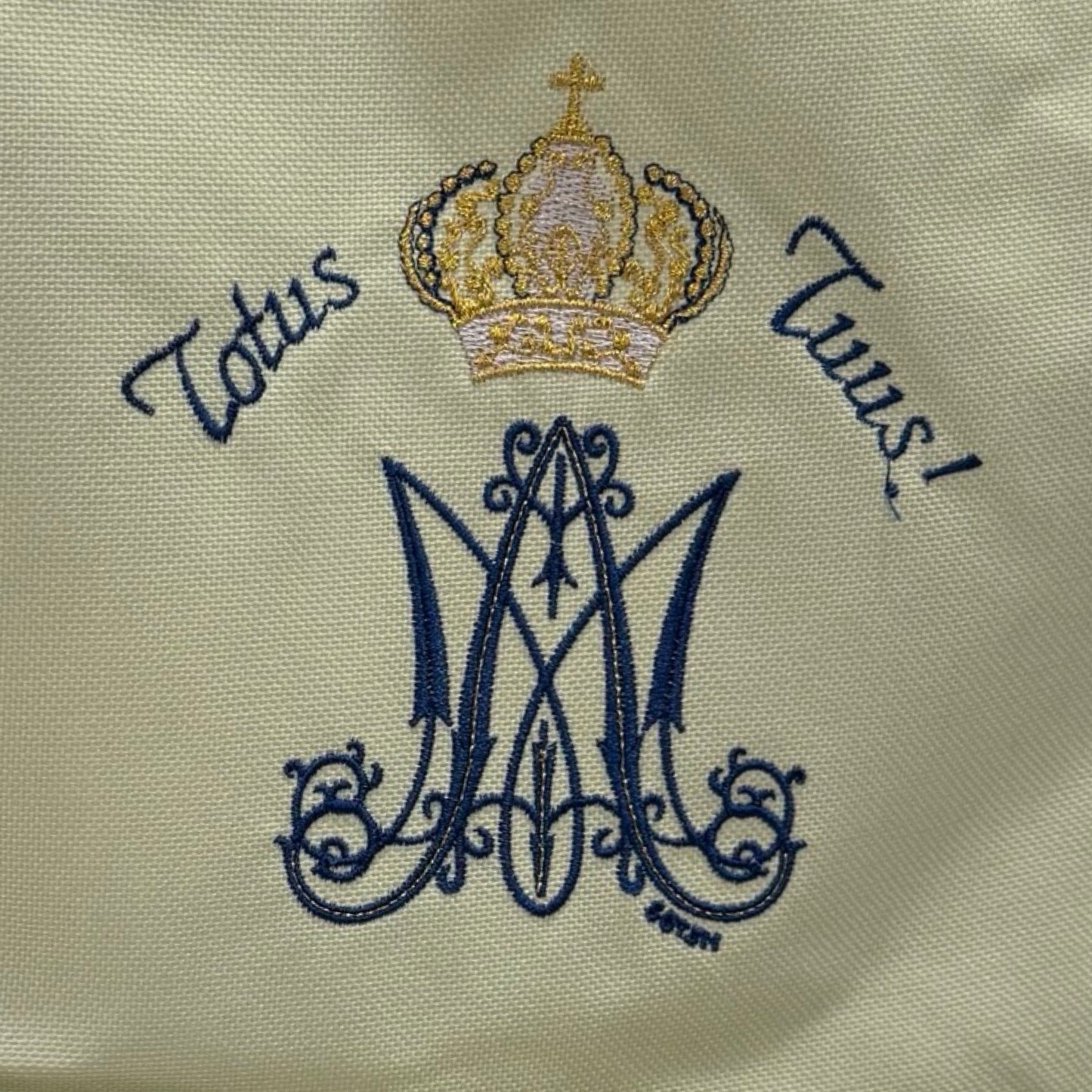 Embroidered "Totus Tuus" Backpack by SCTJM