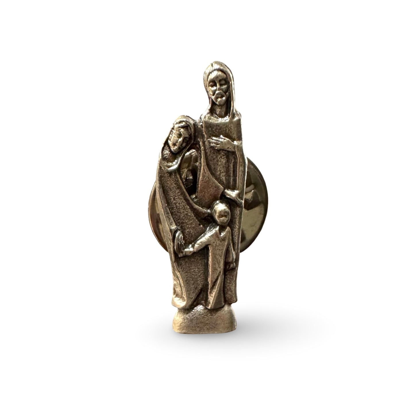 Tiny Holy Family Pin