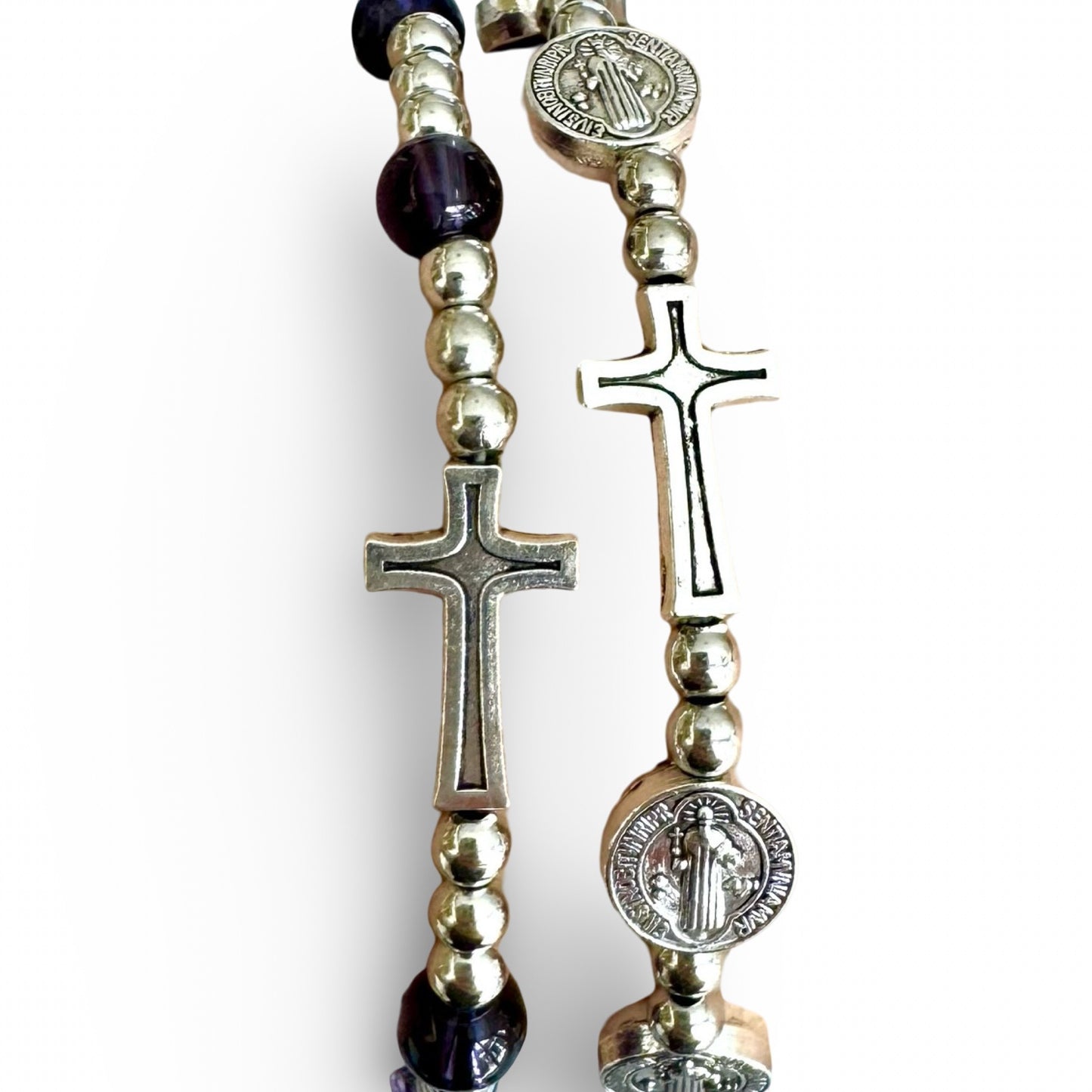 St. Benedict Bracelet Matching Set