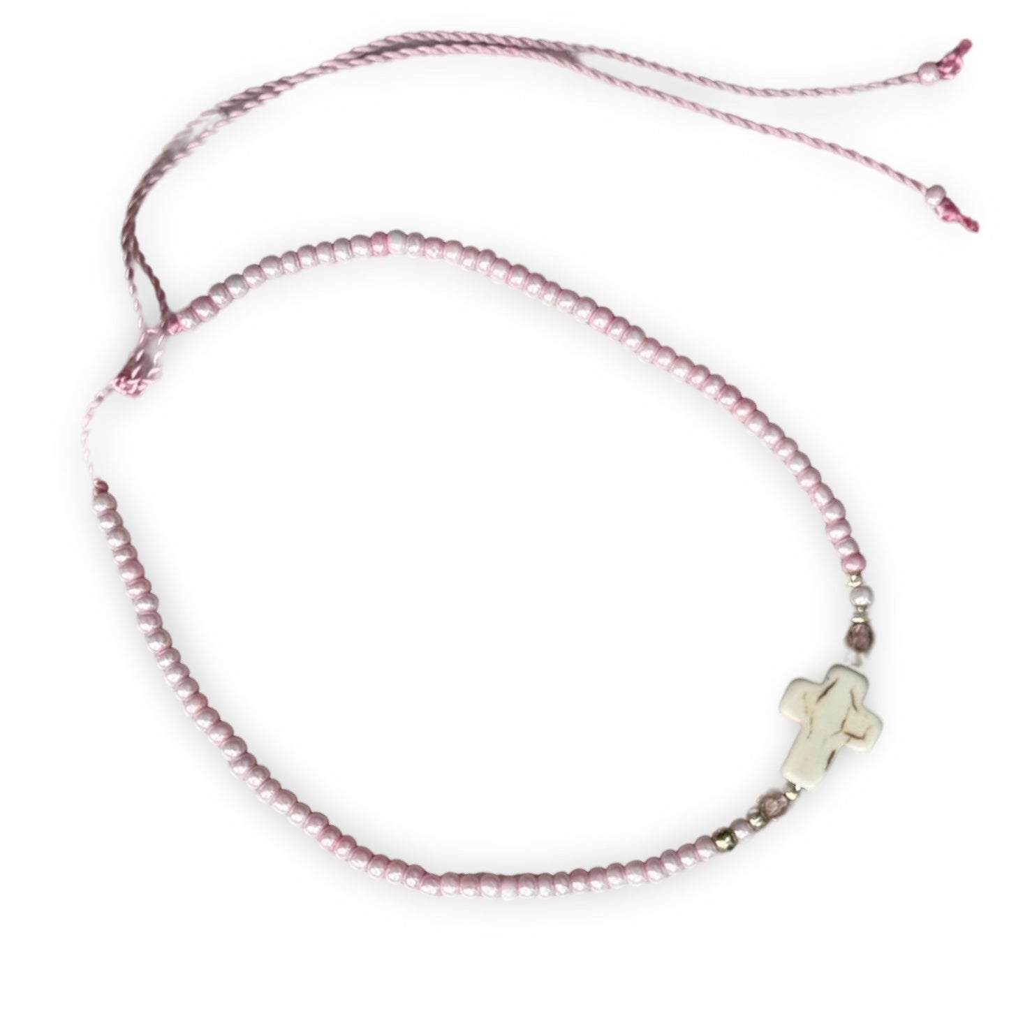 Mexican Bracelet with Stone Cross