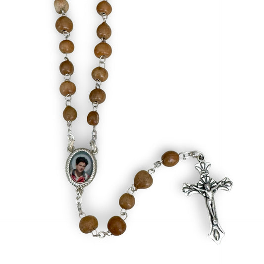 St. Carlo Acutis Rosary with Canvas Bag
