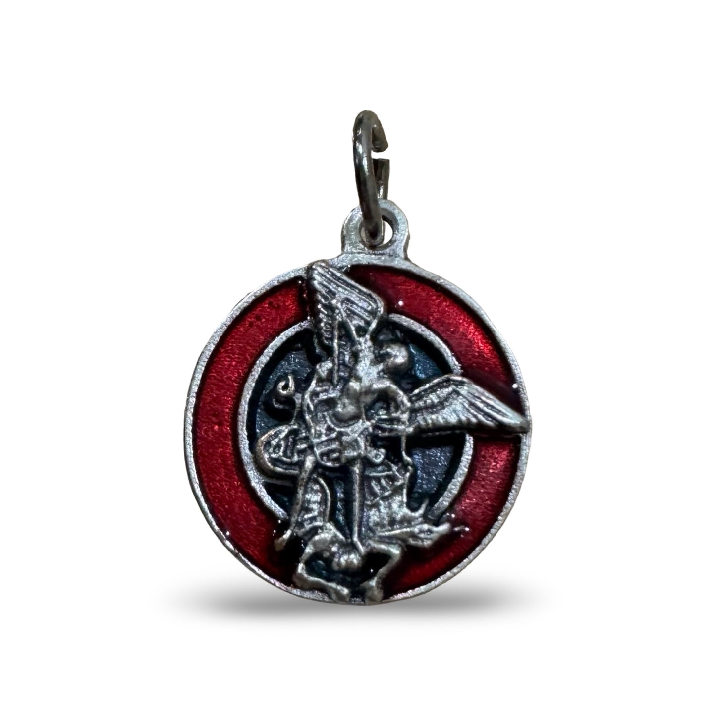 St. Michael Silver and Red Medal