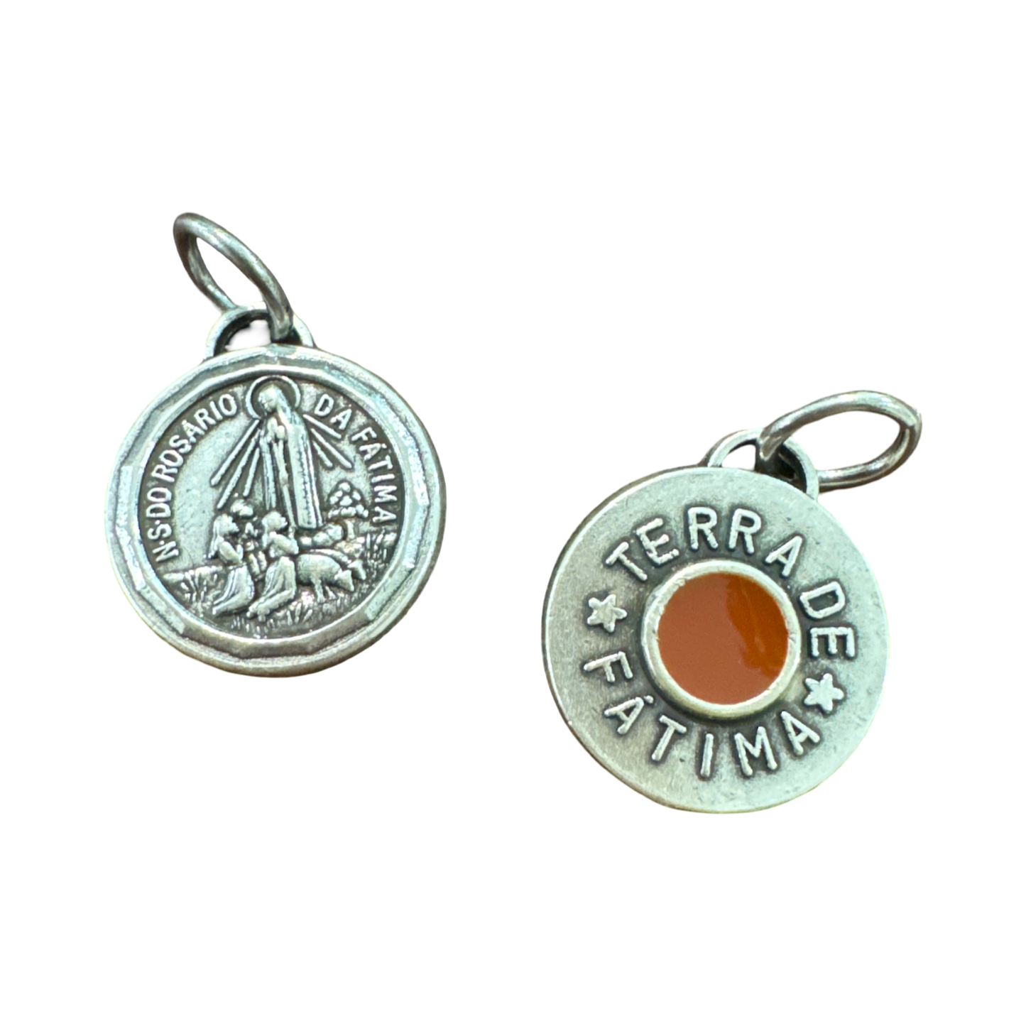 Our Lady of Fatima Medal with Soil