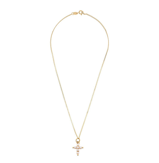 "TINY" CROSS Pearls