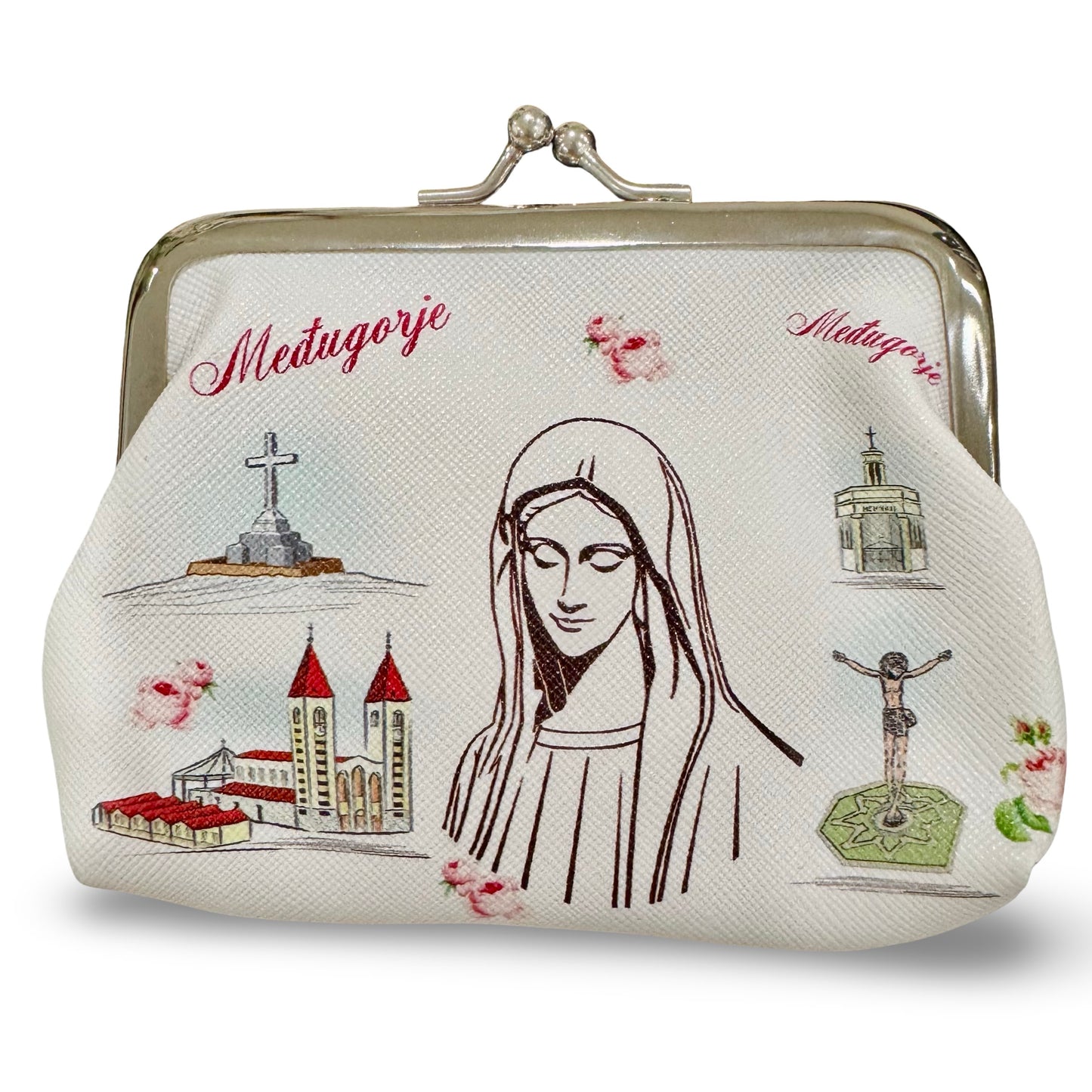 Queen of Peace Clasp Pouch