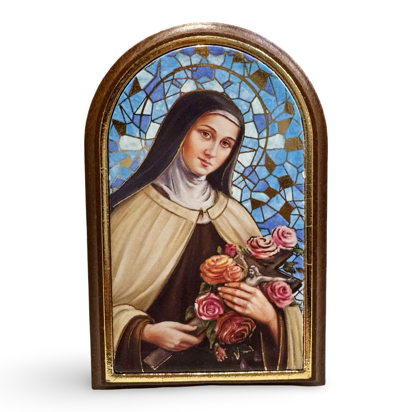 St. Therese Mosaic Standing Image