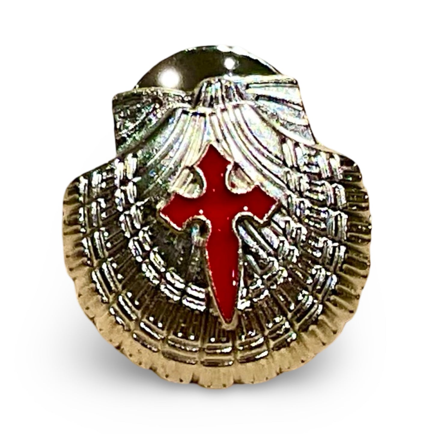St. James Scalloped Shell Pin