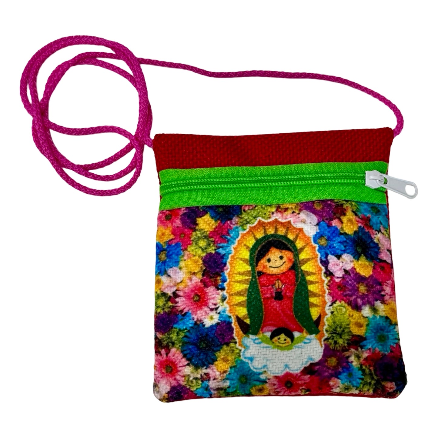 Our Lady of Guadalupe Shoulder Bag of Assorted Colors