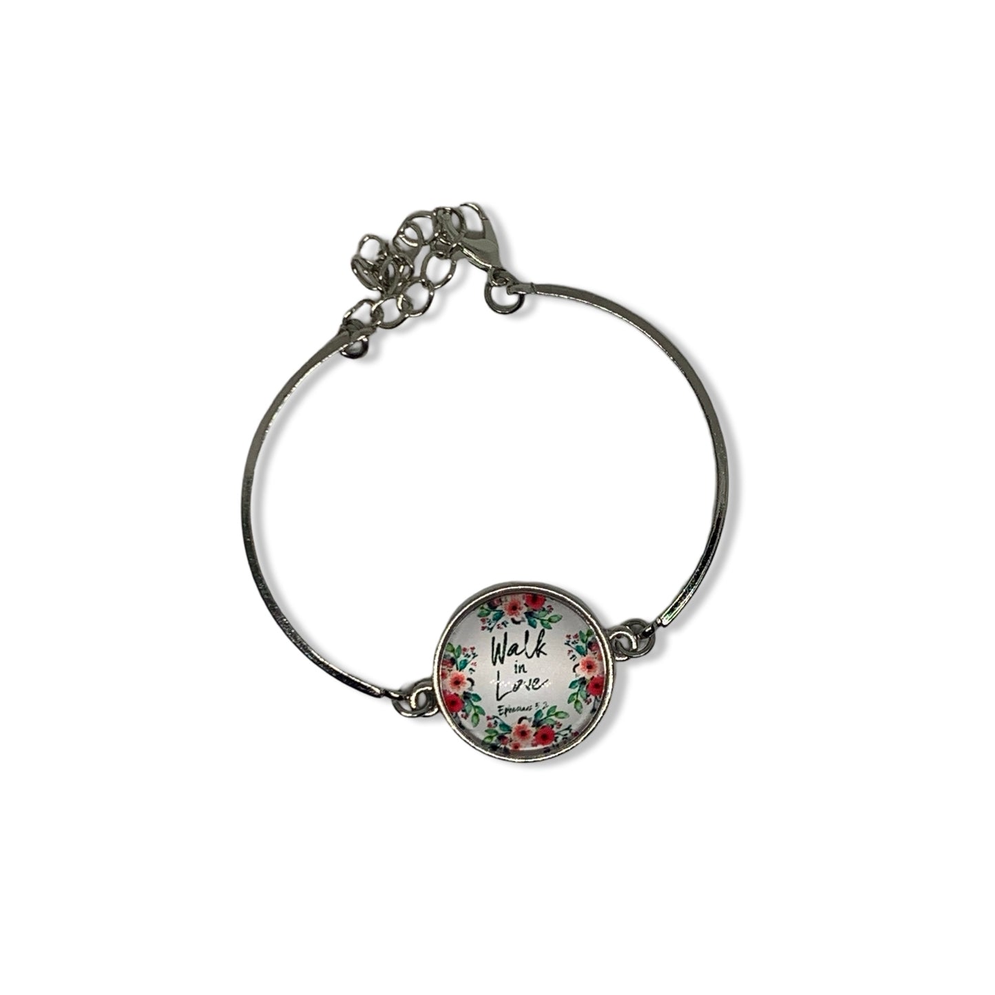 Assorted Bible Verses Circle Charm Bracelet