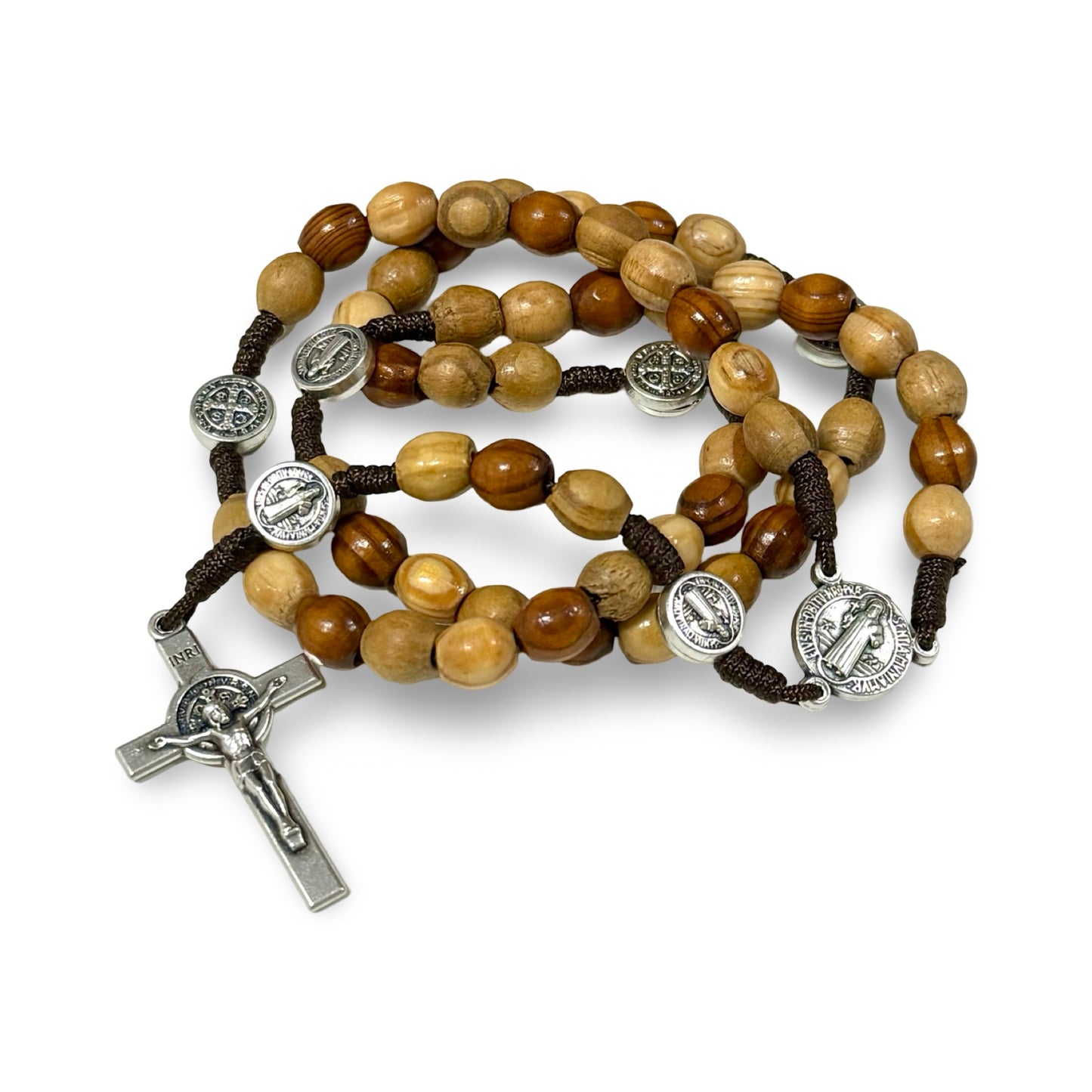 St. Benedict Rosary with St. Benedict Medals