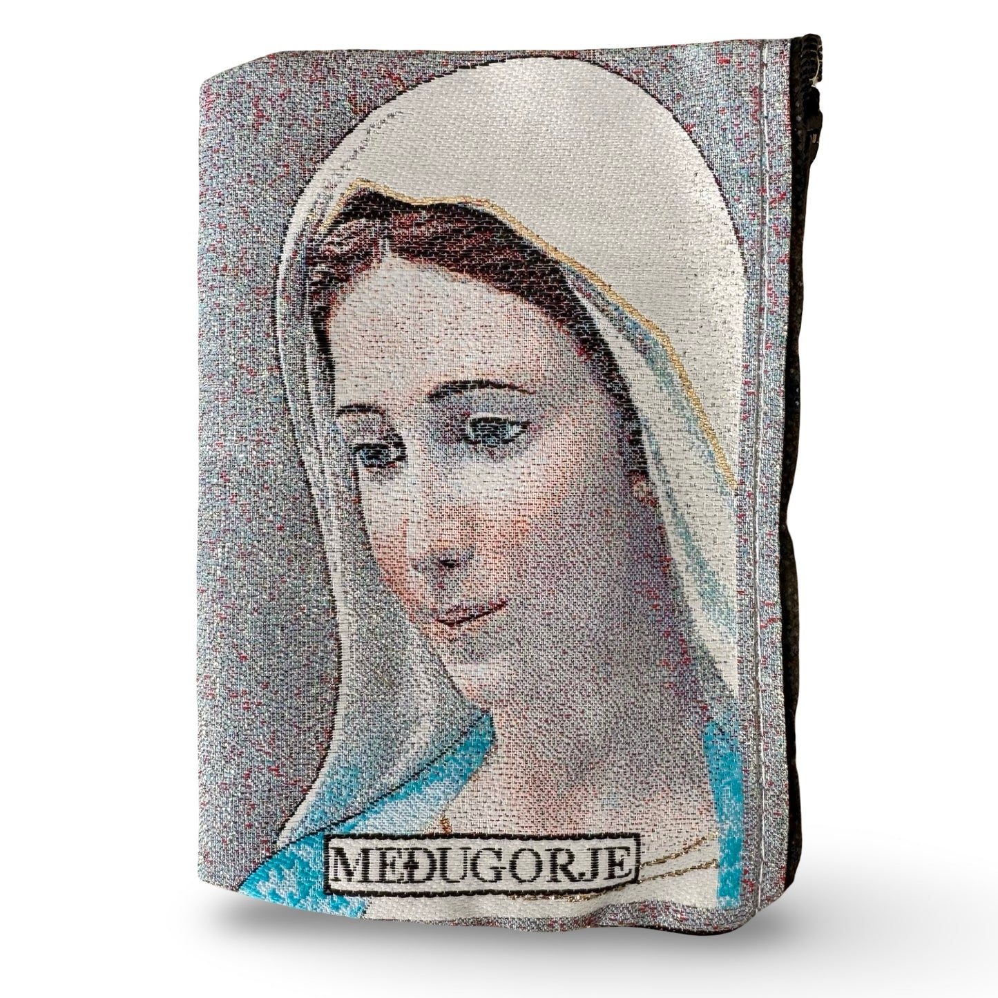 Queen of Peace Blue-Tinted Portrait Pouch