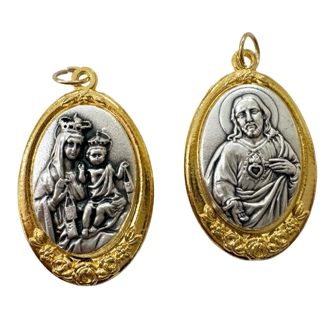 Gold and Silver Scapular Medal