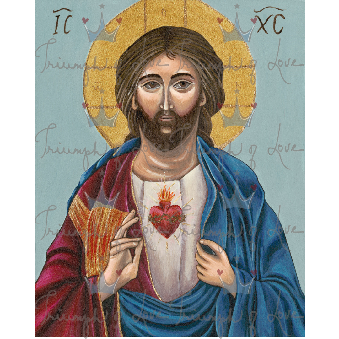 "Behold" Icon - Maryam Iconography Apostolate, SCTJM