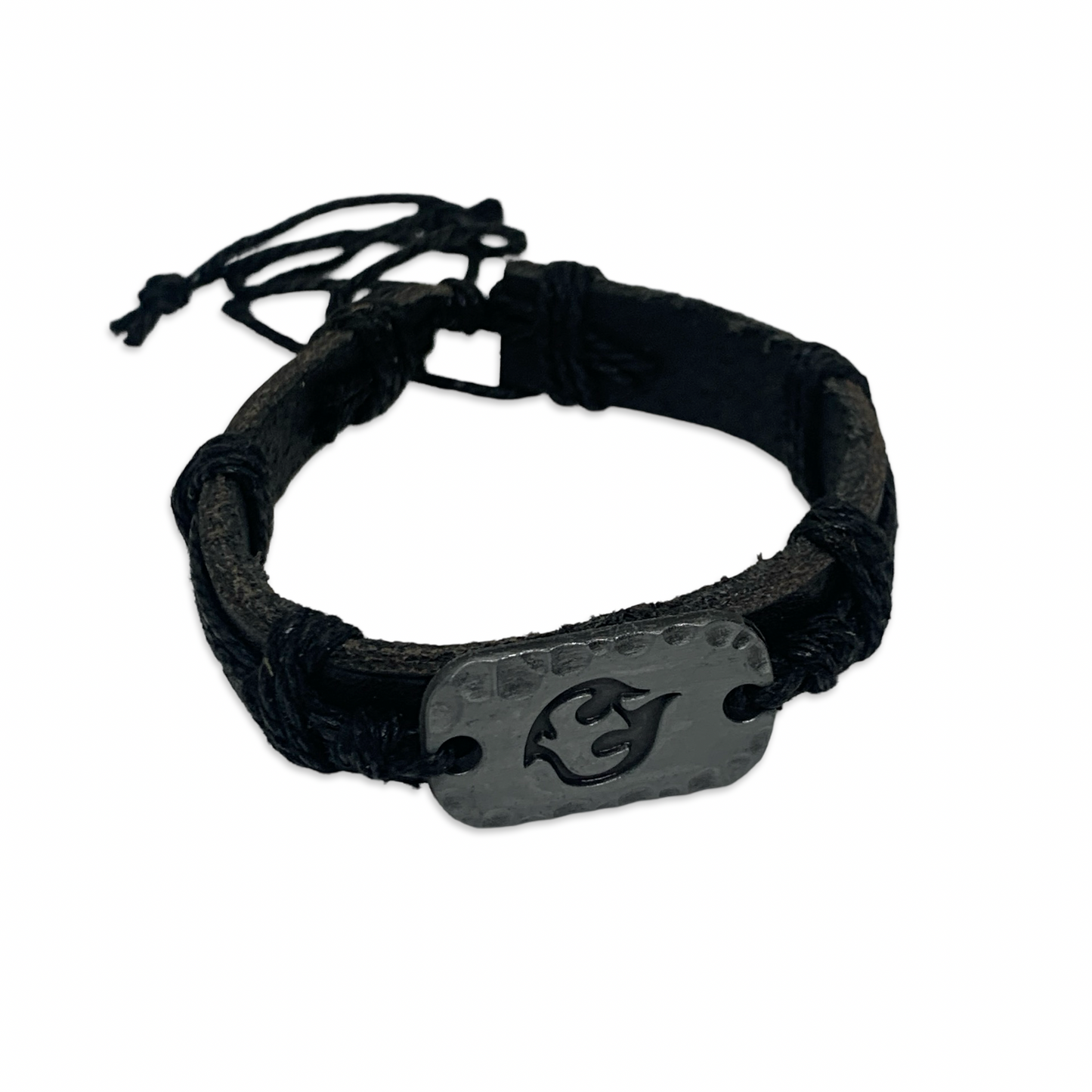 Leather Holy Spirit Bracelet