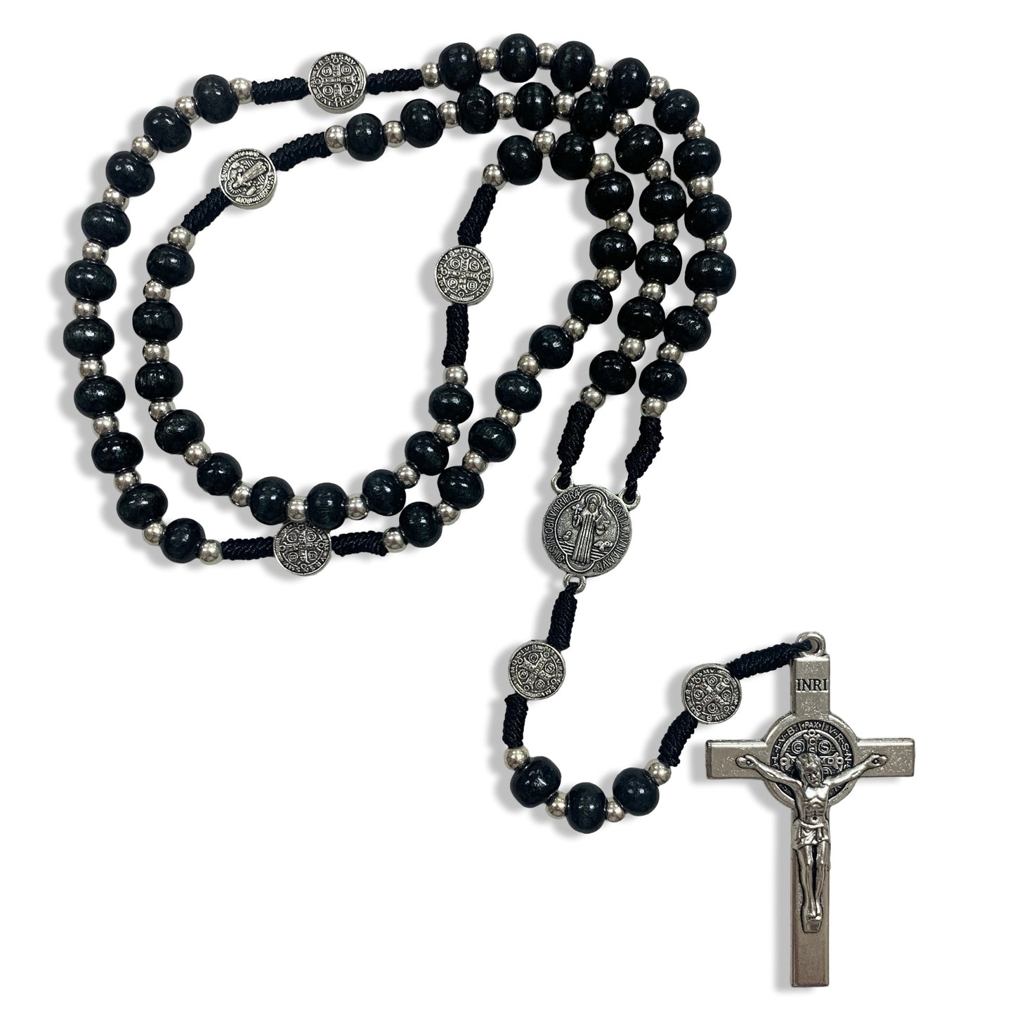 St. Benedict Rosary with St. Benedict Crucifix