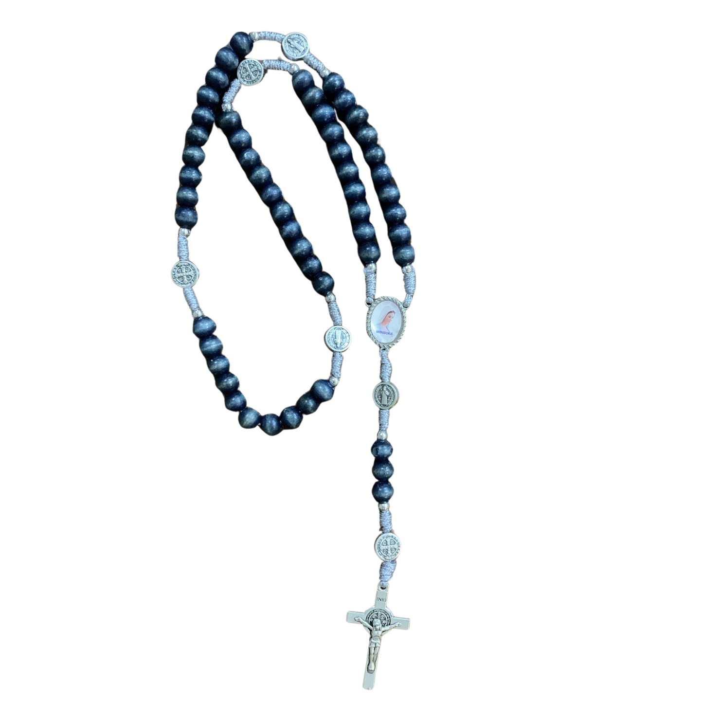 Blue Queen of Peace and St. Benedict Rosary