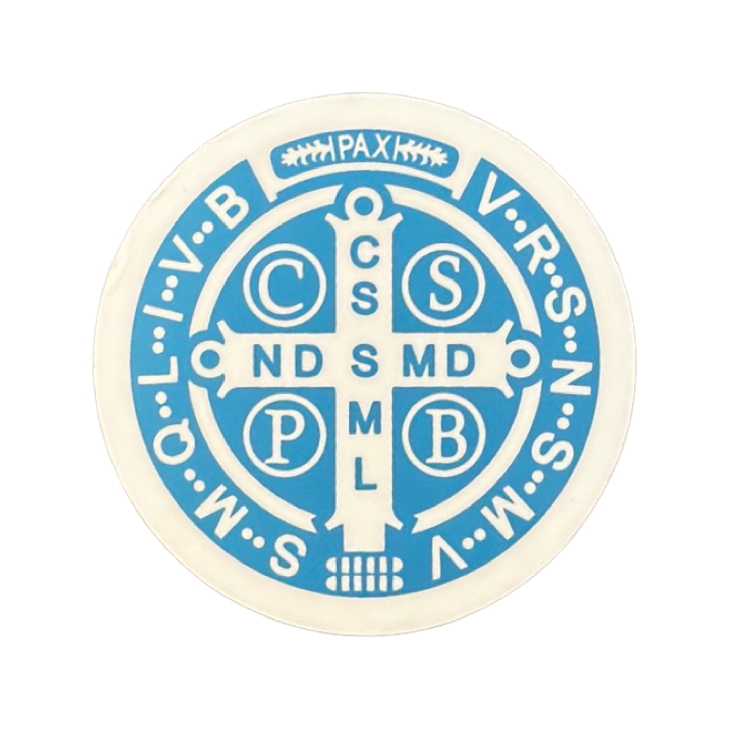 St. Benedict Car Sticker
