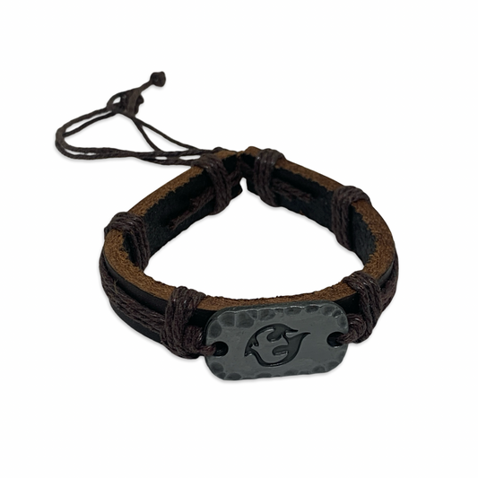 Leather Holy Spirit Bracelet