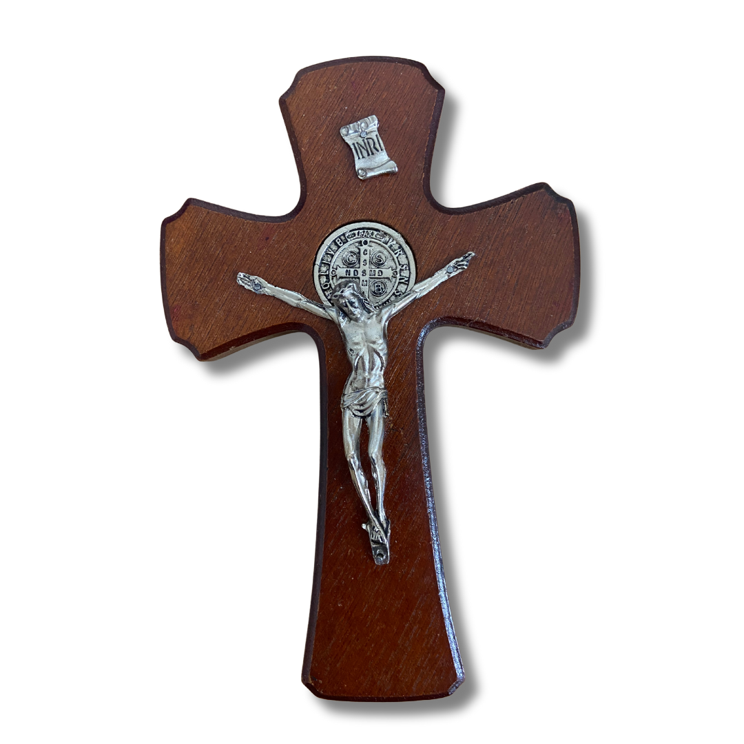 Brown St. Benedict Crucifix