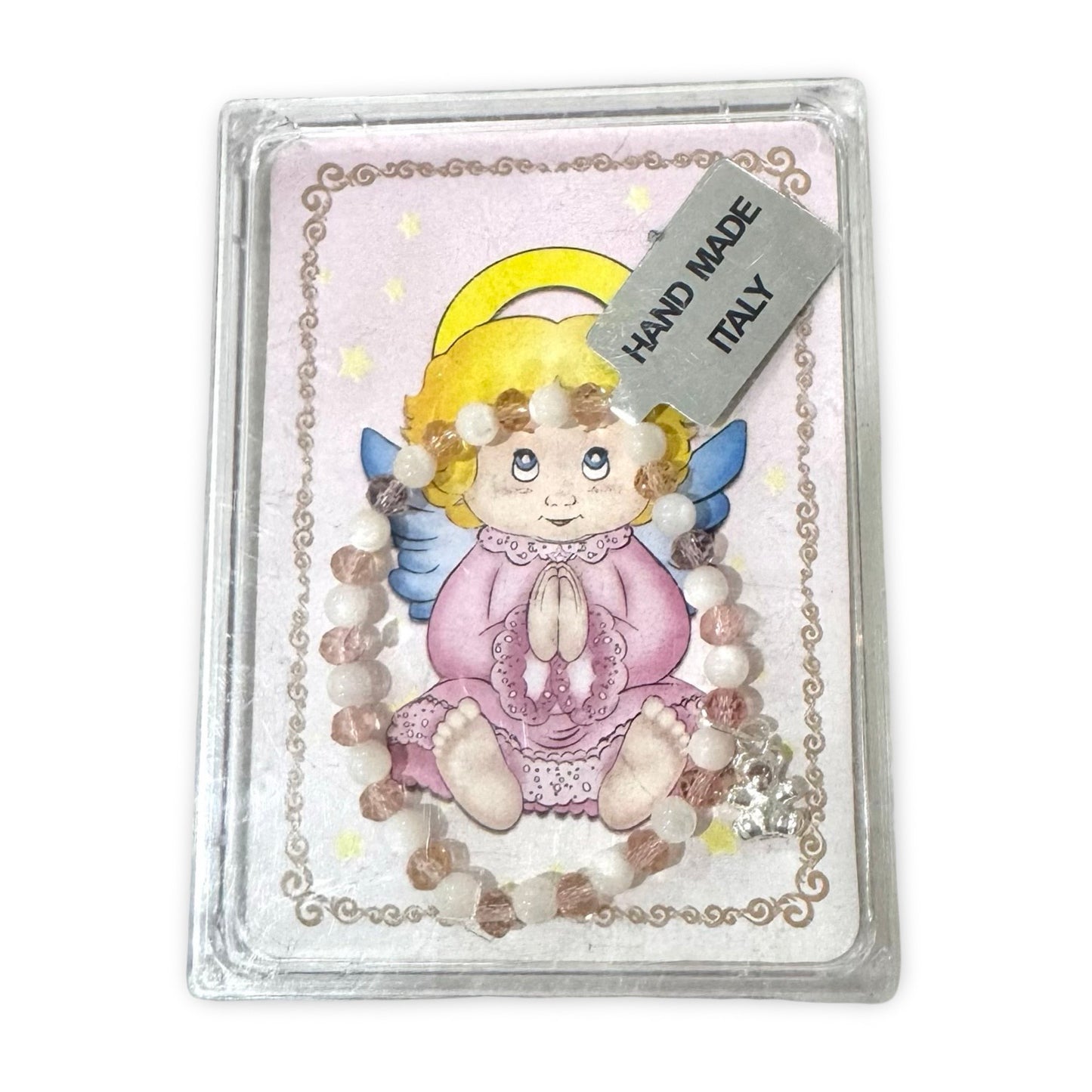 Baby Bracelet with Teddy Bear Pendant