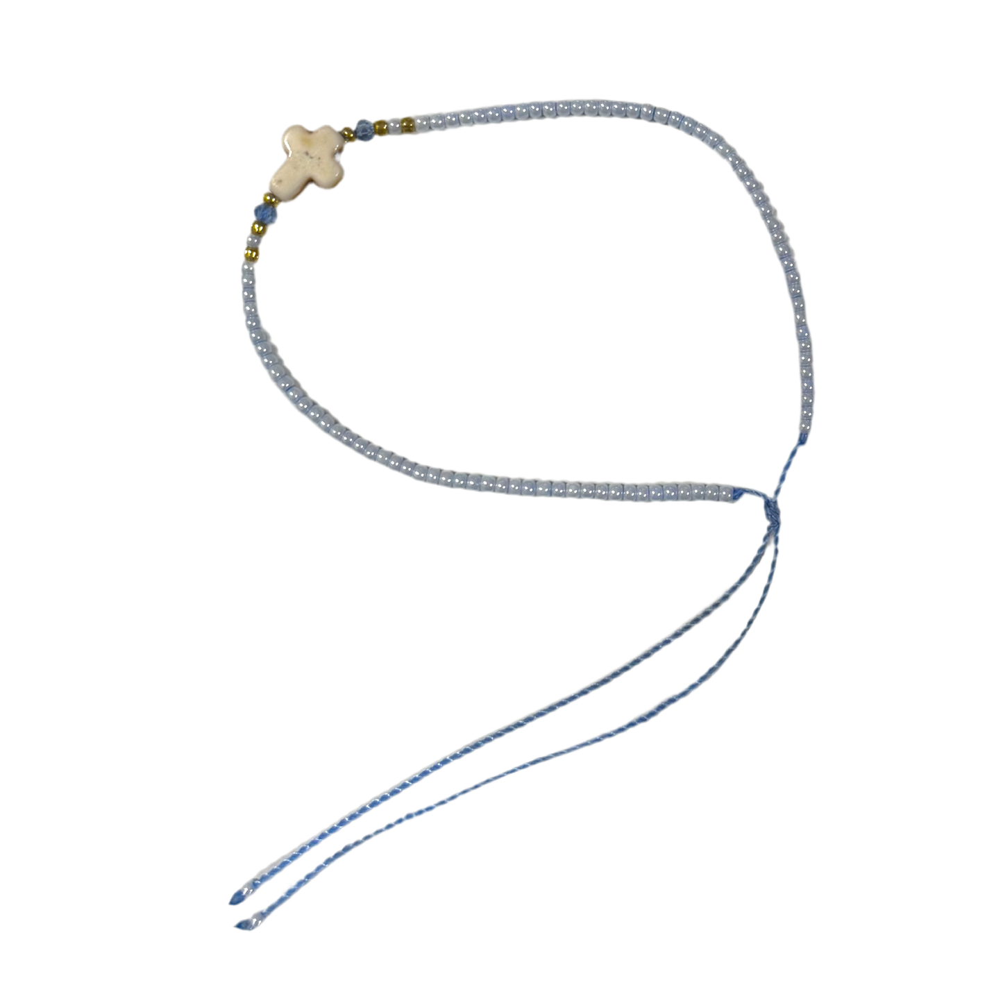 Mexican Bracelet with Stone Cross