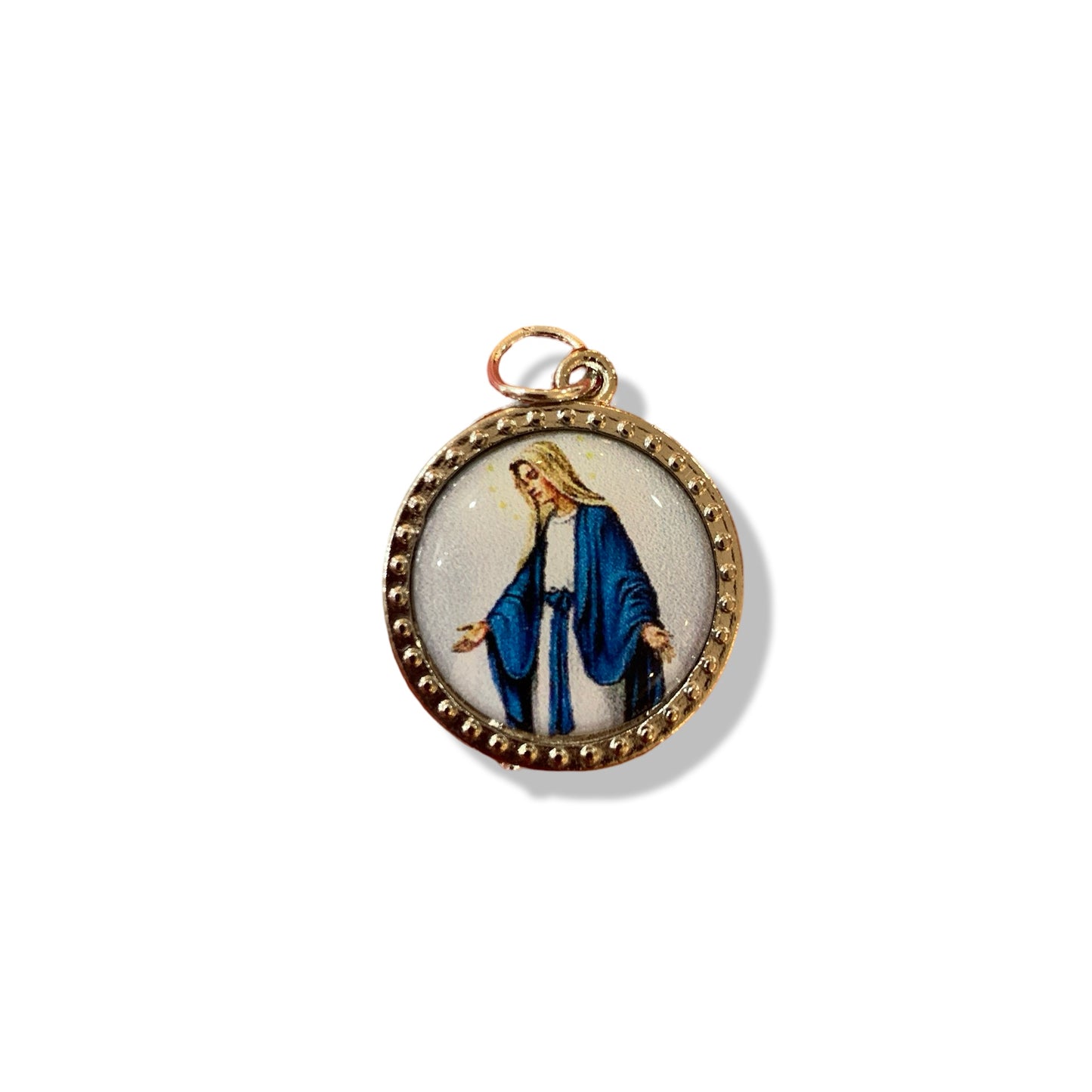 Colored Circle Miraculous Medal