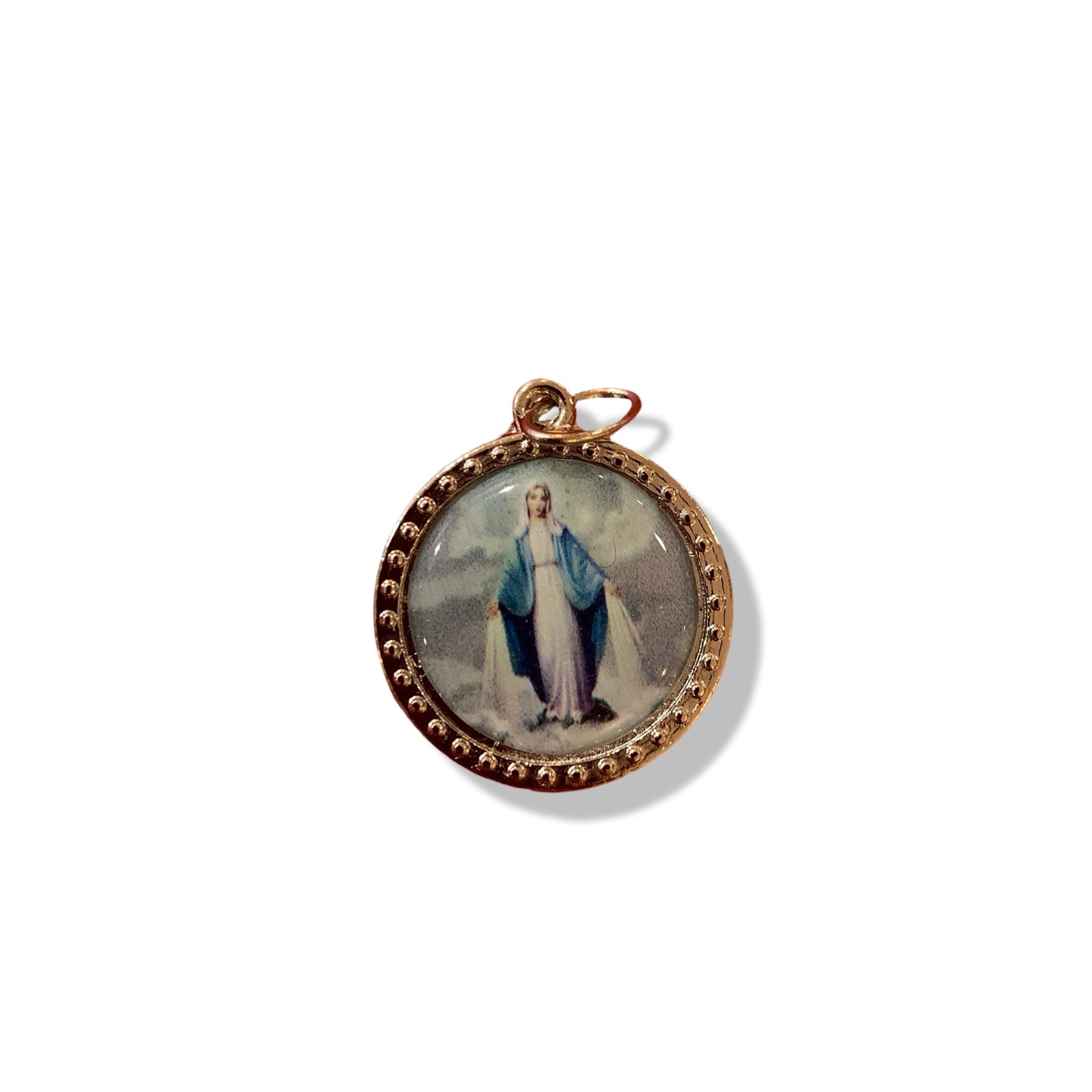 Colored Circle Miraculous Medal