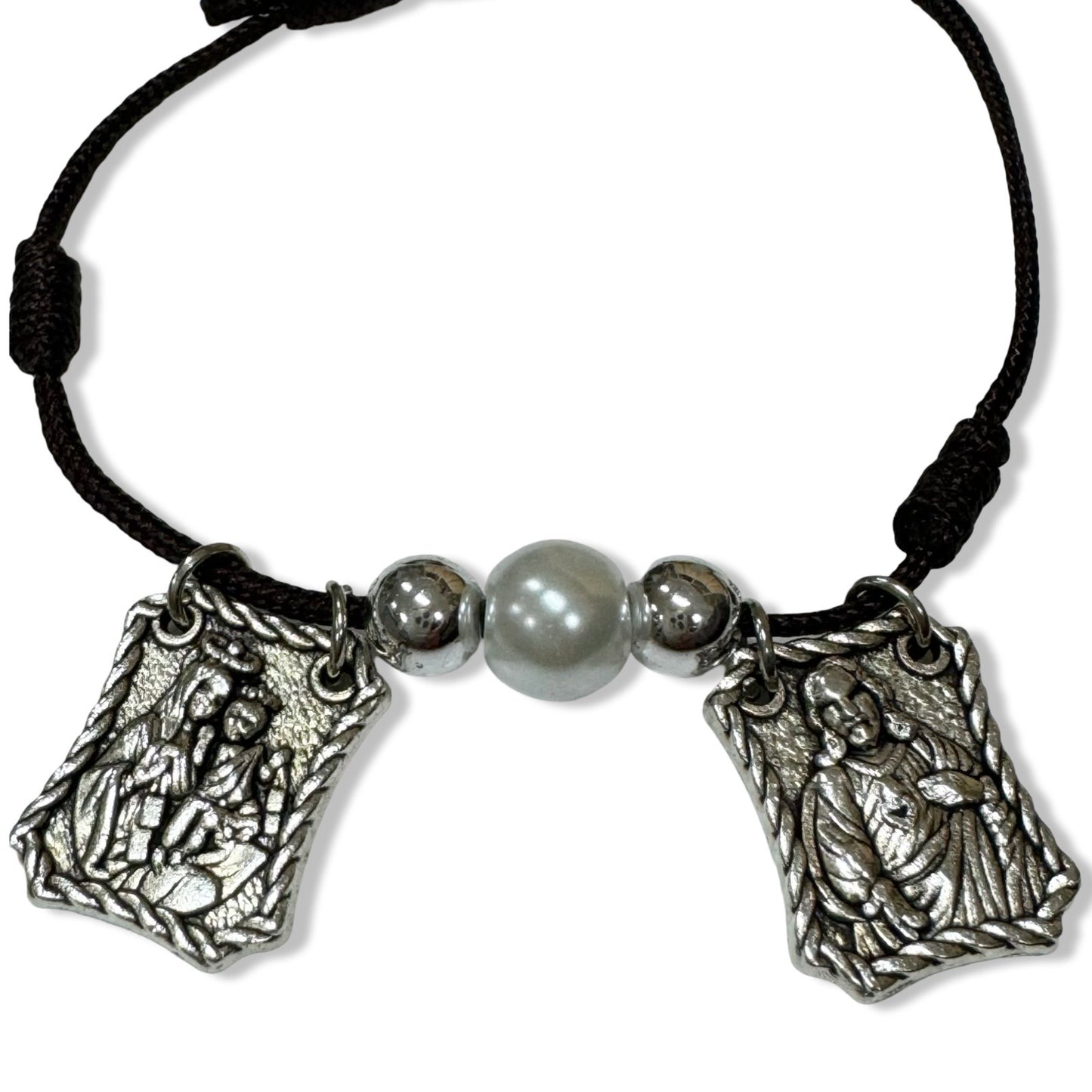 Cord Scapular Bracelet