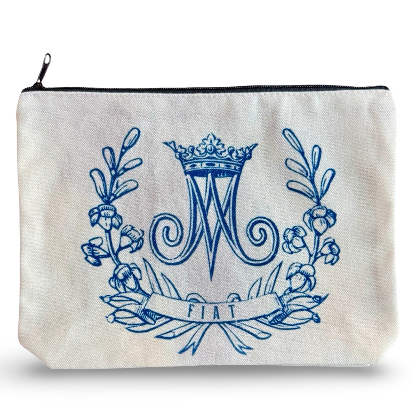 "Fiat" Large Zipper Pouch