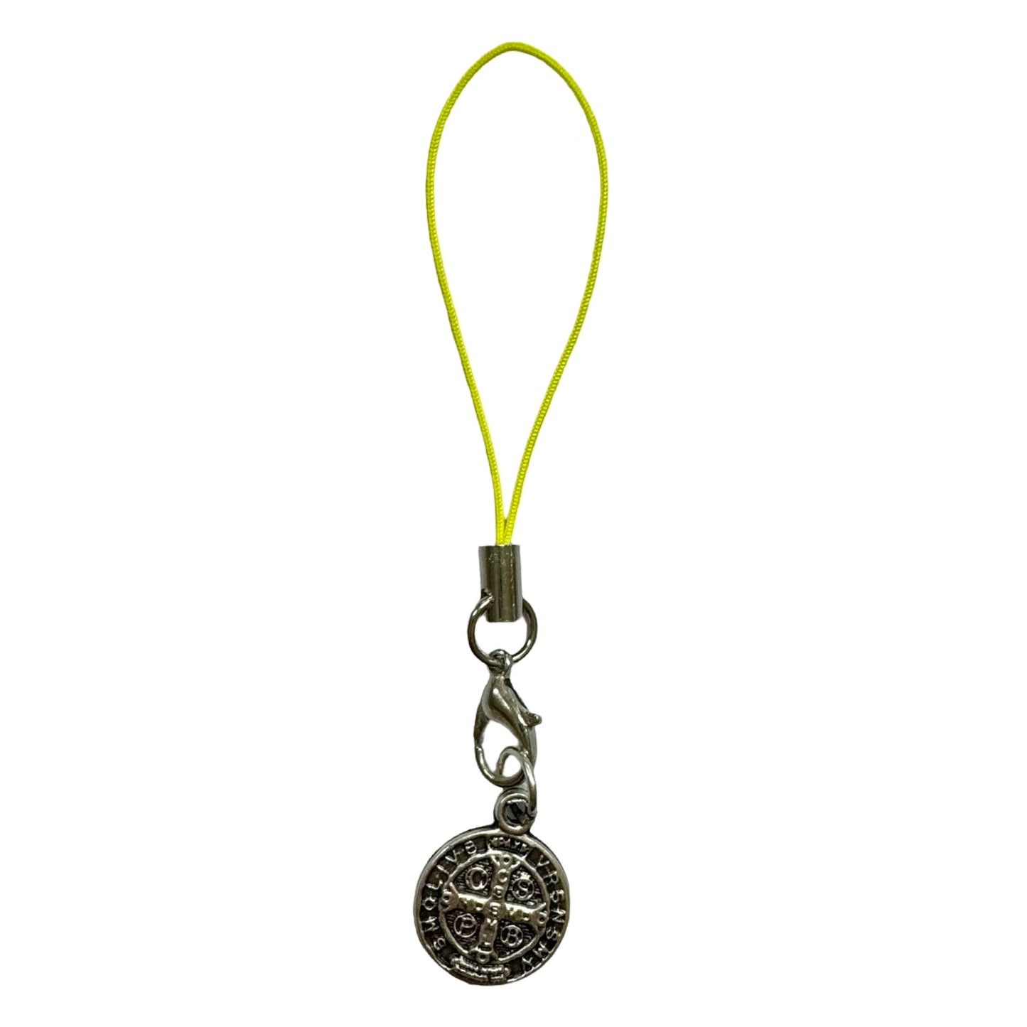 St. Benedict Medal with Tiny Lanyard of Assorted Colors