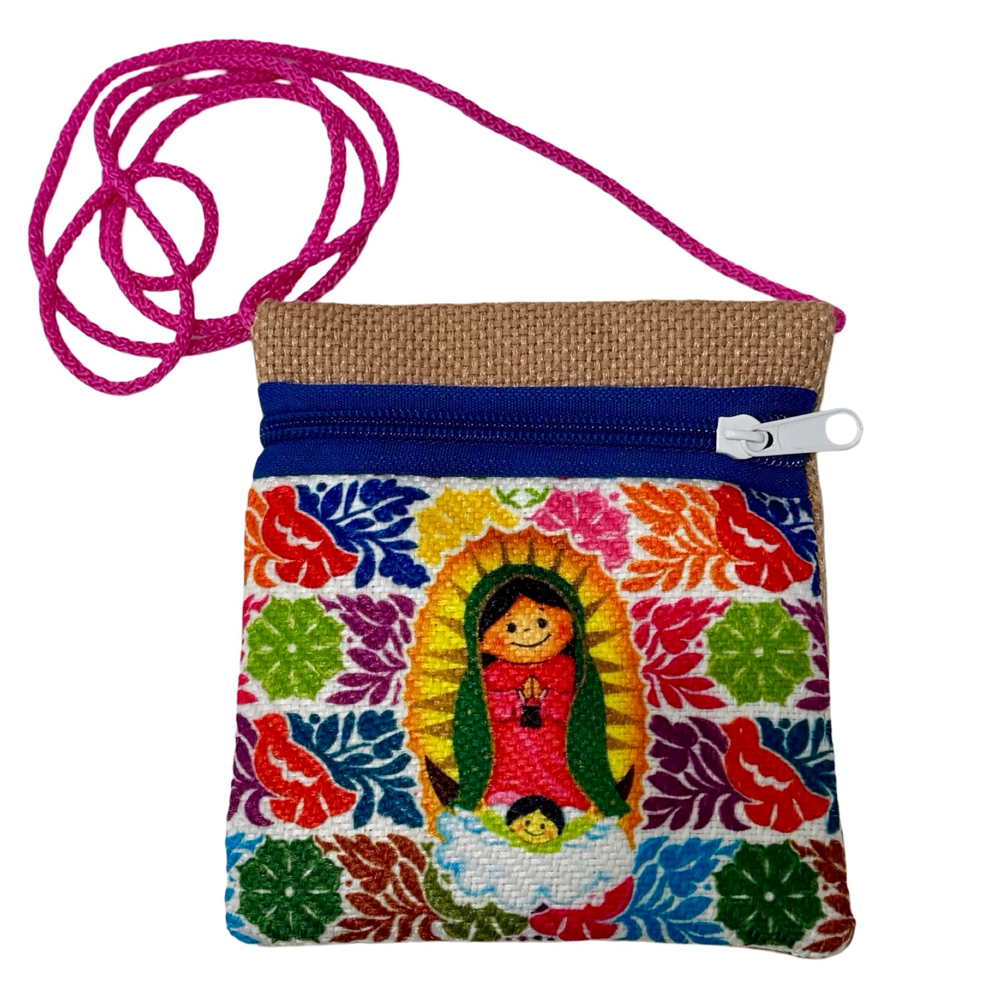 Our Lady of Guadalupe Shoulder Bag of Assorted Colors