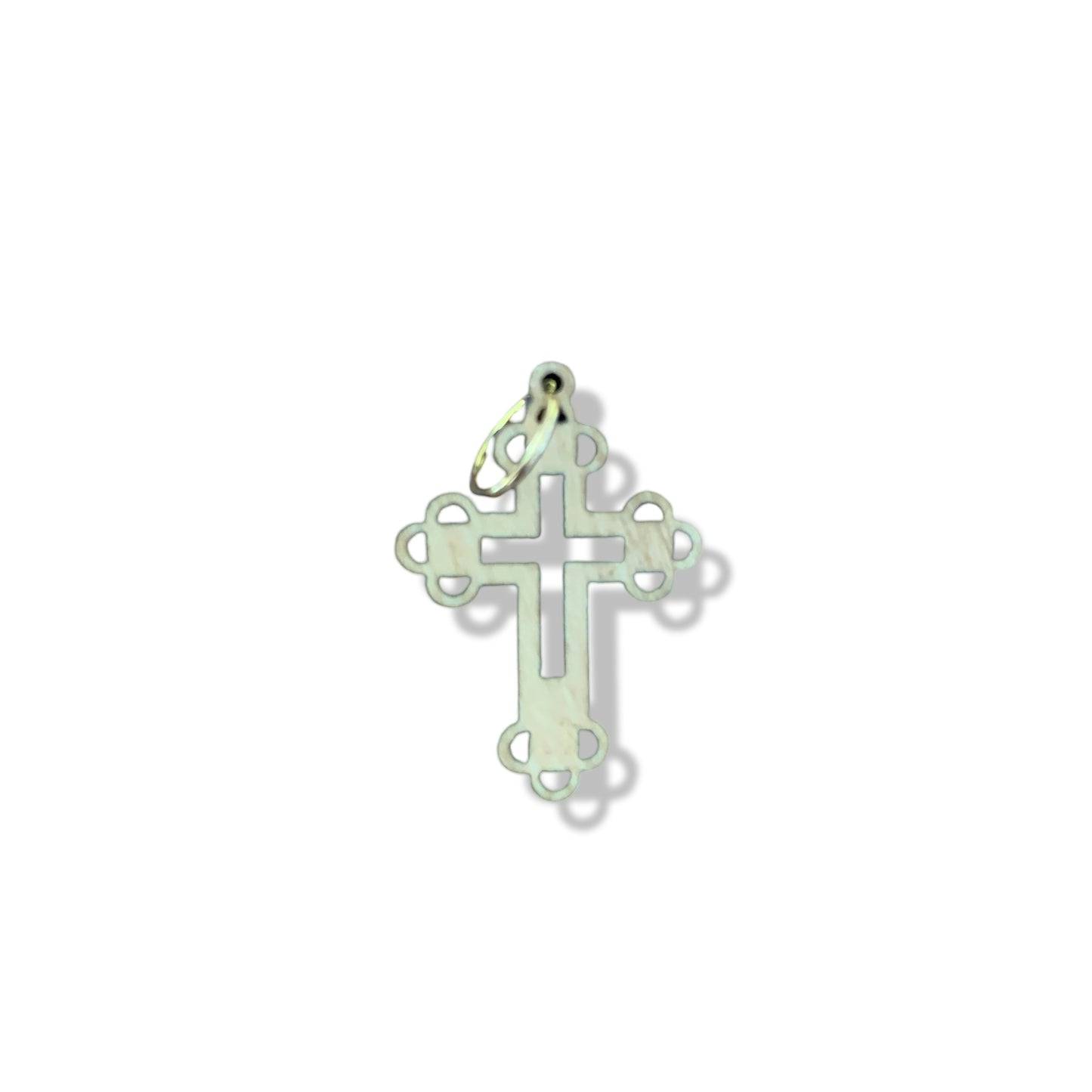 Assorted Crosses with Way of the Cross Holy Card touched to the Place of the Crucifixion