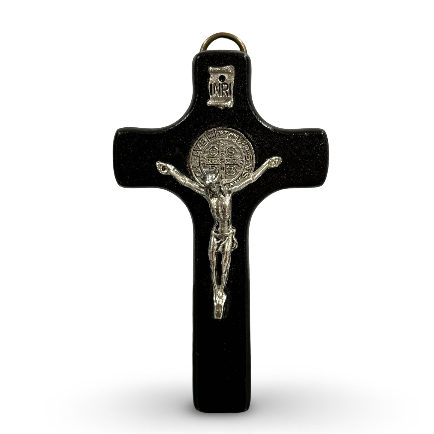 Black Oak Colored St. Benedict Crucifix