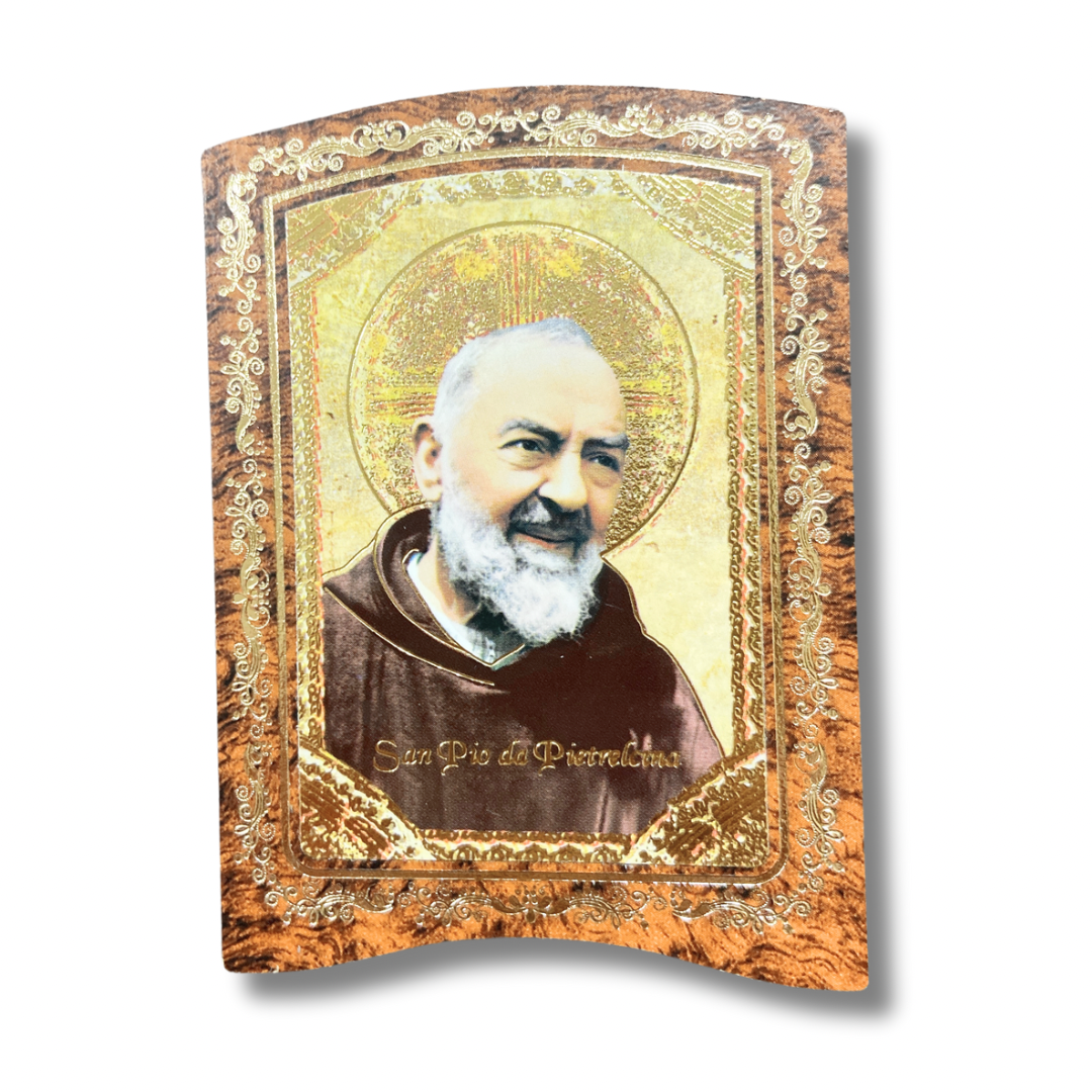 Ornate Padre Pio Image