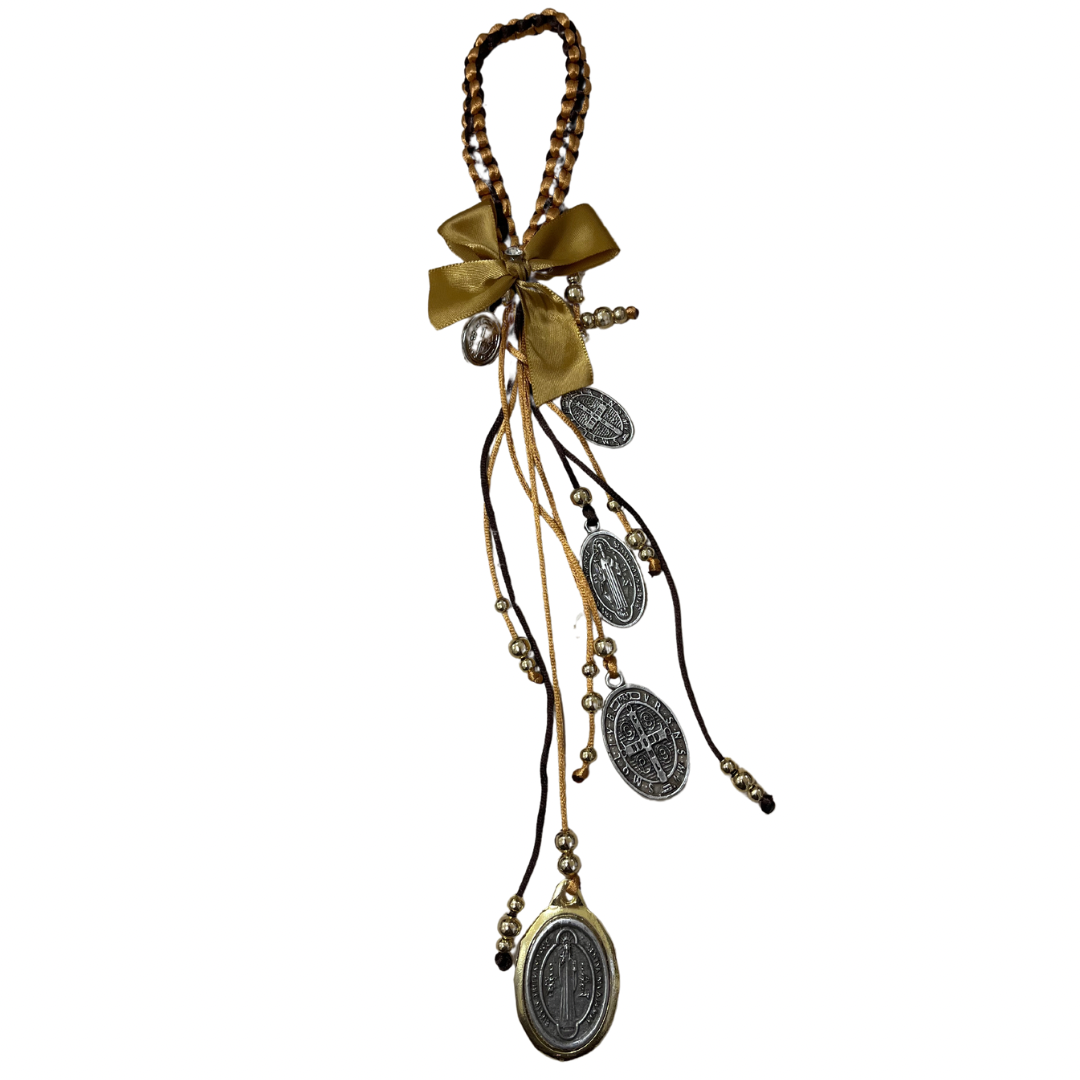 Five Medal St. Benedict Blessing Door Hanger