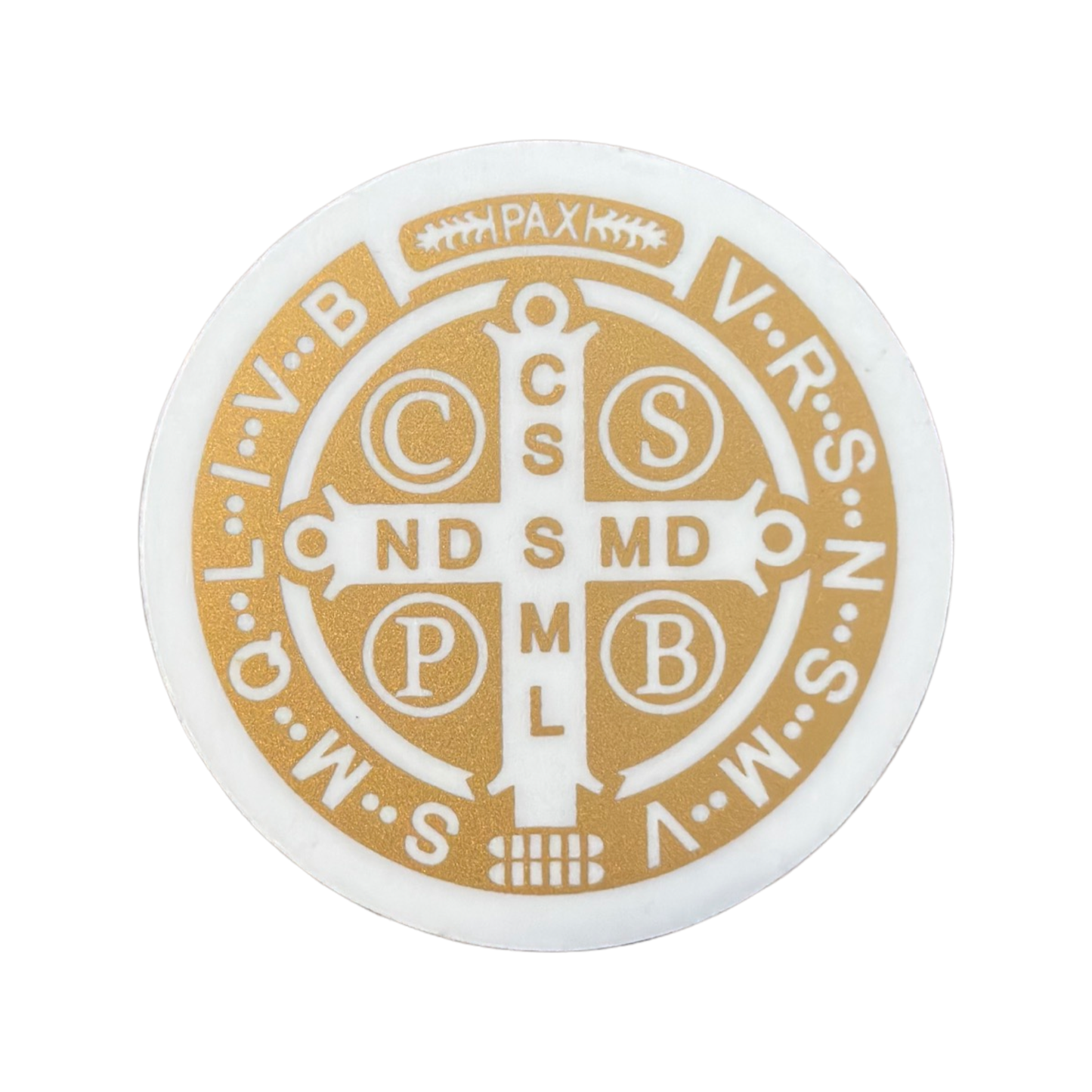 St. Benedict Car Sticker