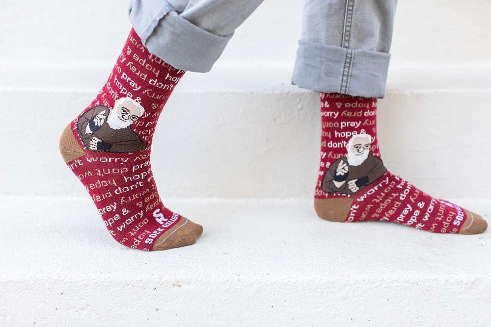 St. Padre Pio Socks