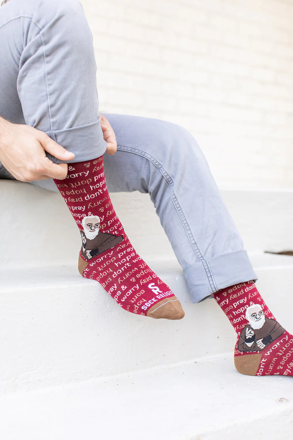 St. Padre Pio Socks