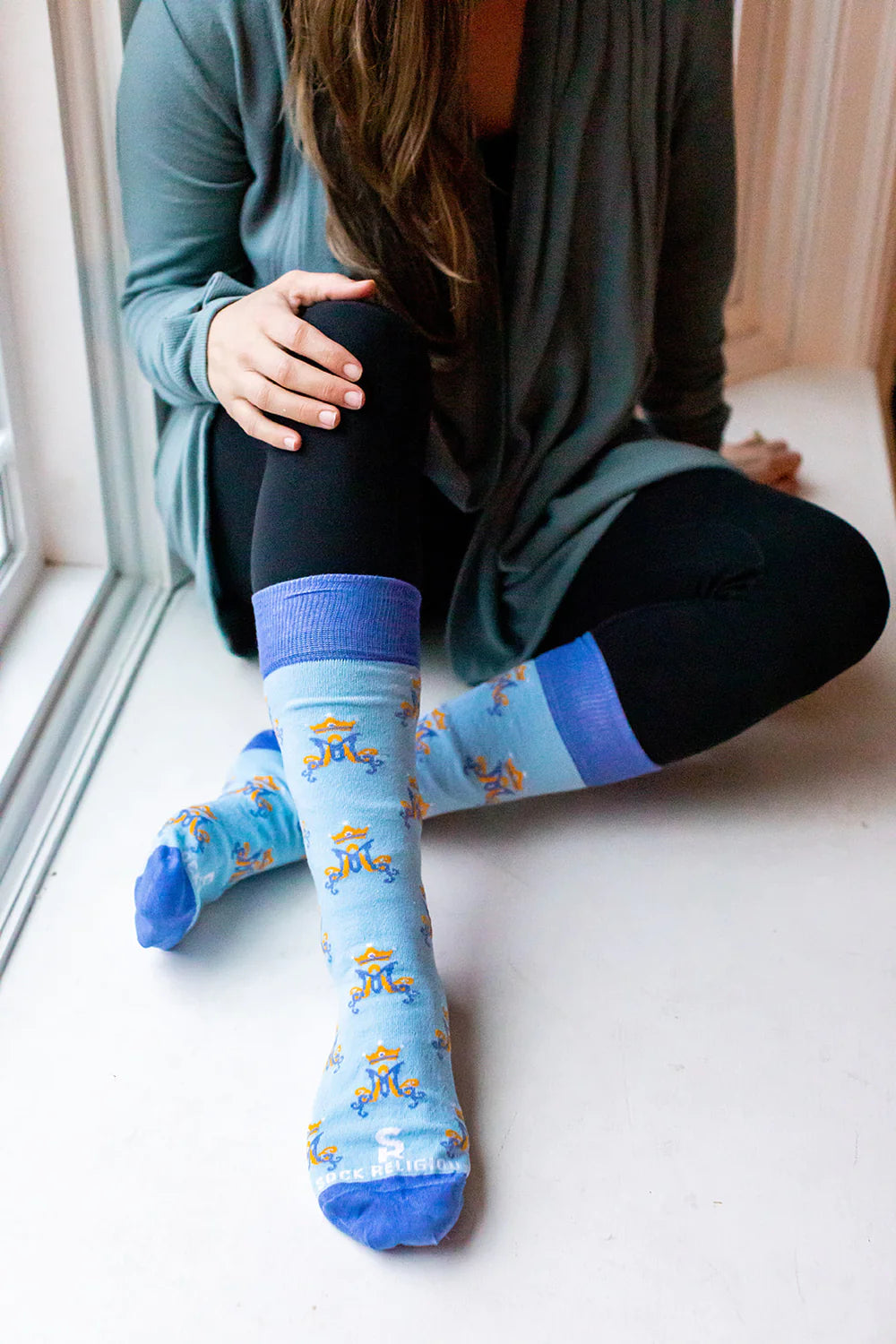 Marian Monogram Socks