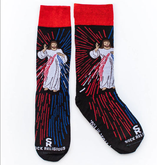 Divine Mercy Socks