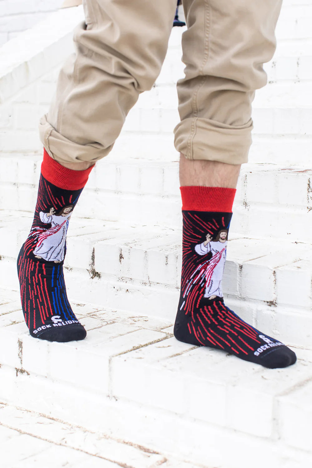 Divine Mercy Socks