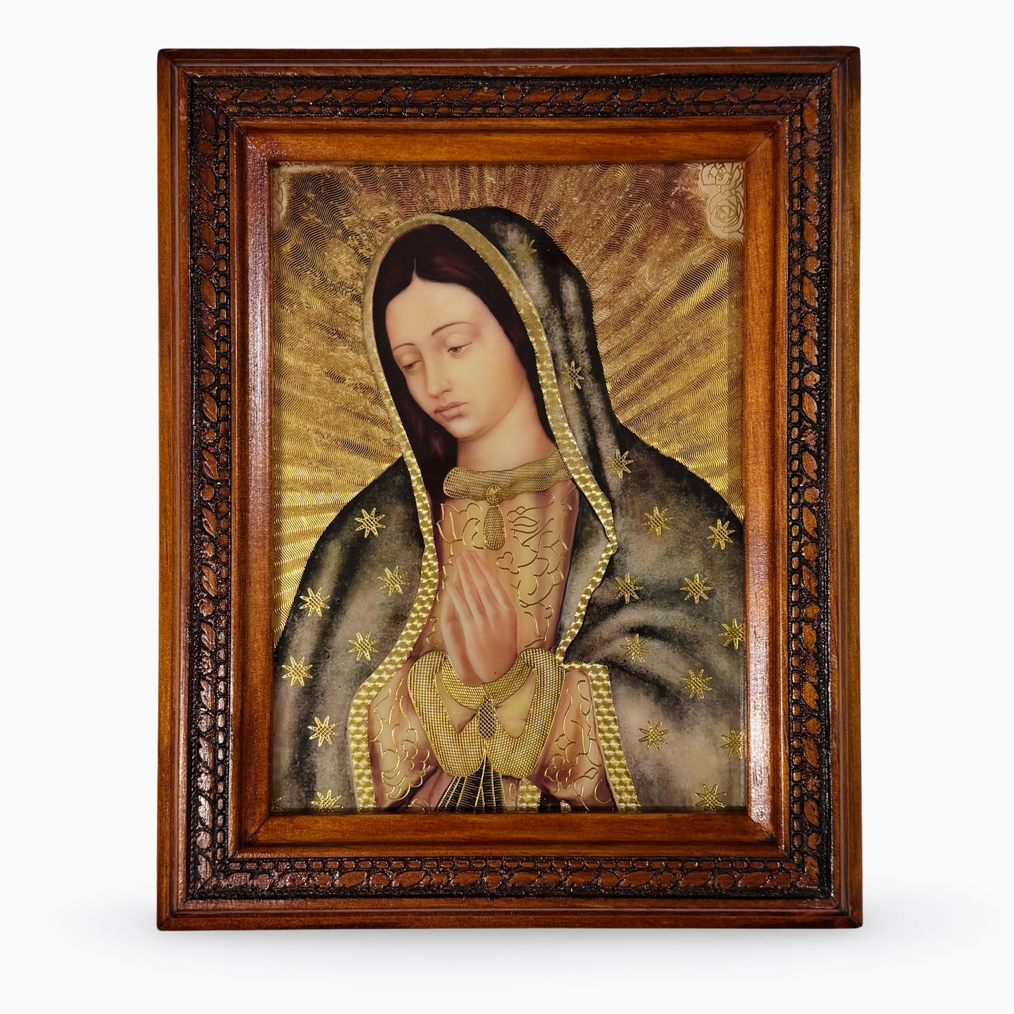 Our Lady of Guadalupe Wooden Frame