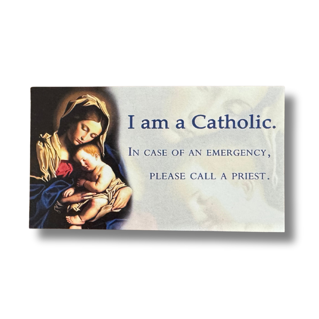 "In Case of an Emergency" Card