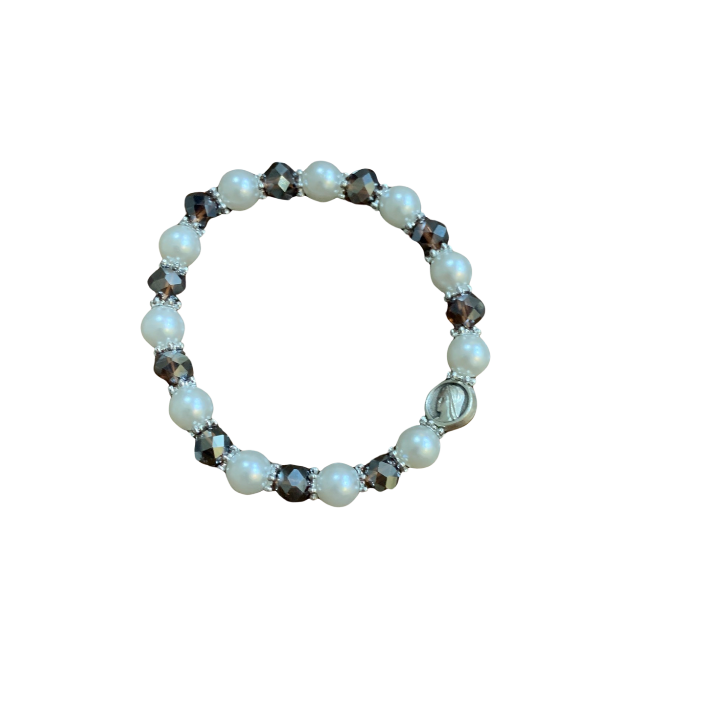 Large Bead Queen of Peace Bracelet