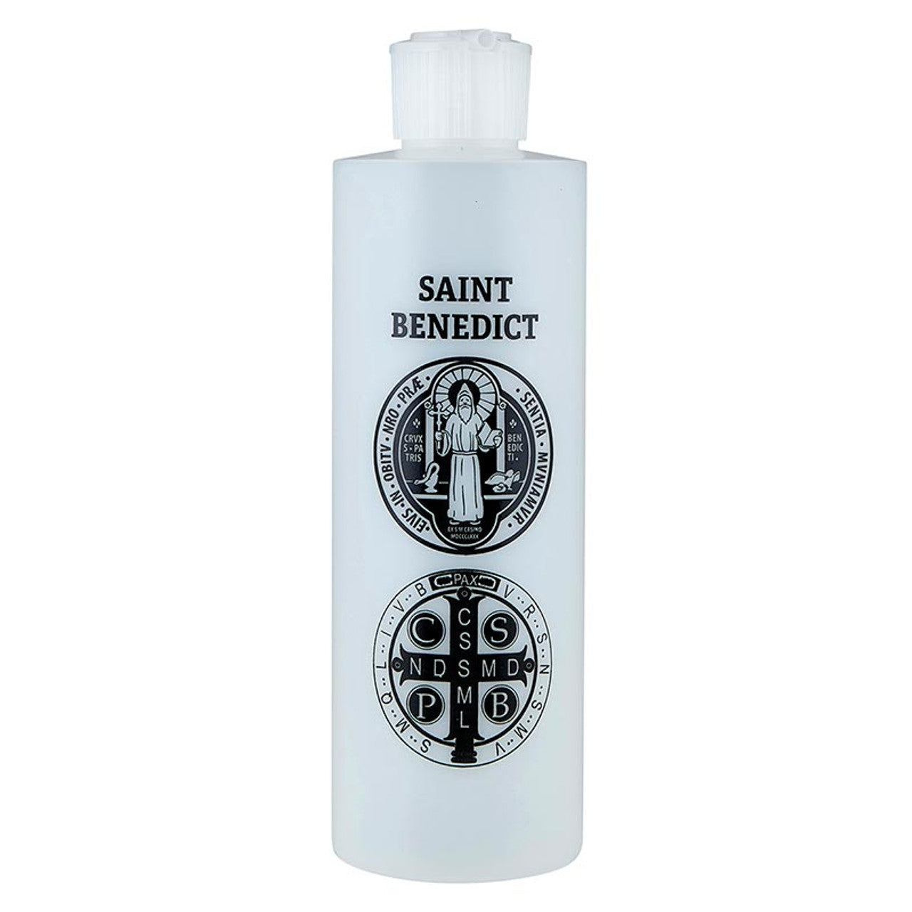 Large St. Benedict Holy Water Bottle