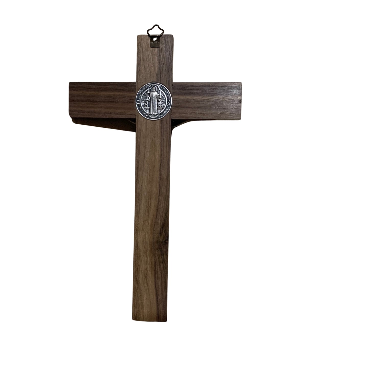 Natural Brown St. Benedict Crucifix