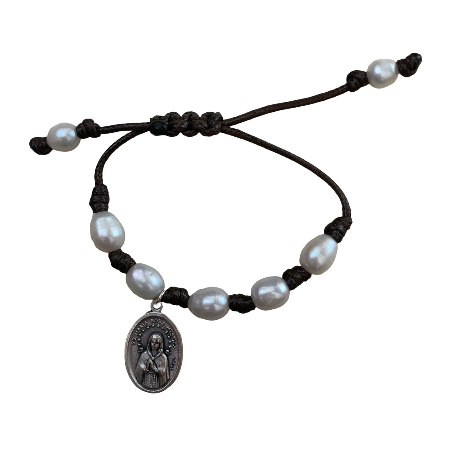 Pearl Beaded Adjustable Bracelet